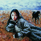 艾軒 秋風(fēng)掠過(guò)荒原 紙本 版畫(huà)